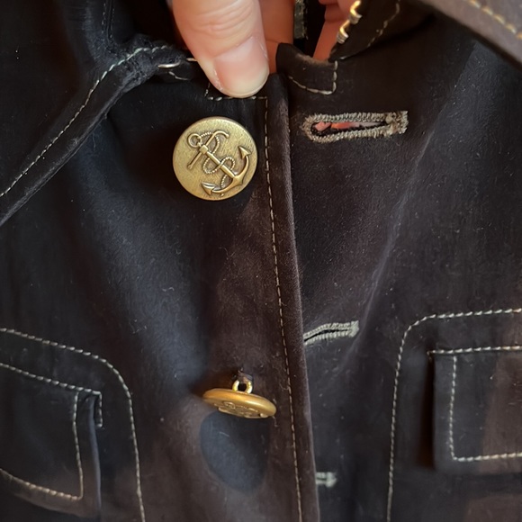 Women's Ralph Lauren Cotton Jacket / Navy / Size 4 - Picture 6 of 10